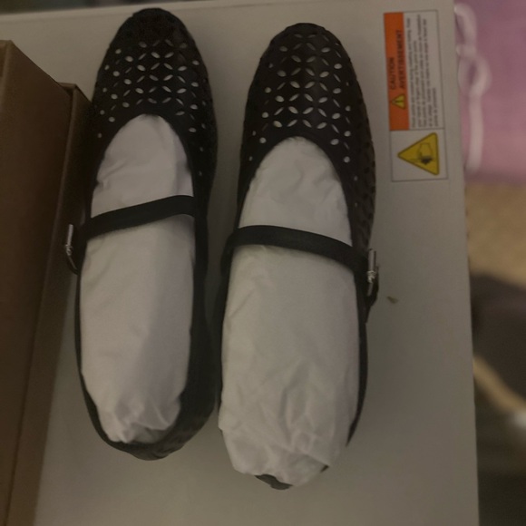 By Anthropologie Floral Cutout Flats - Picture 5 of 7